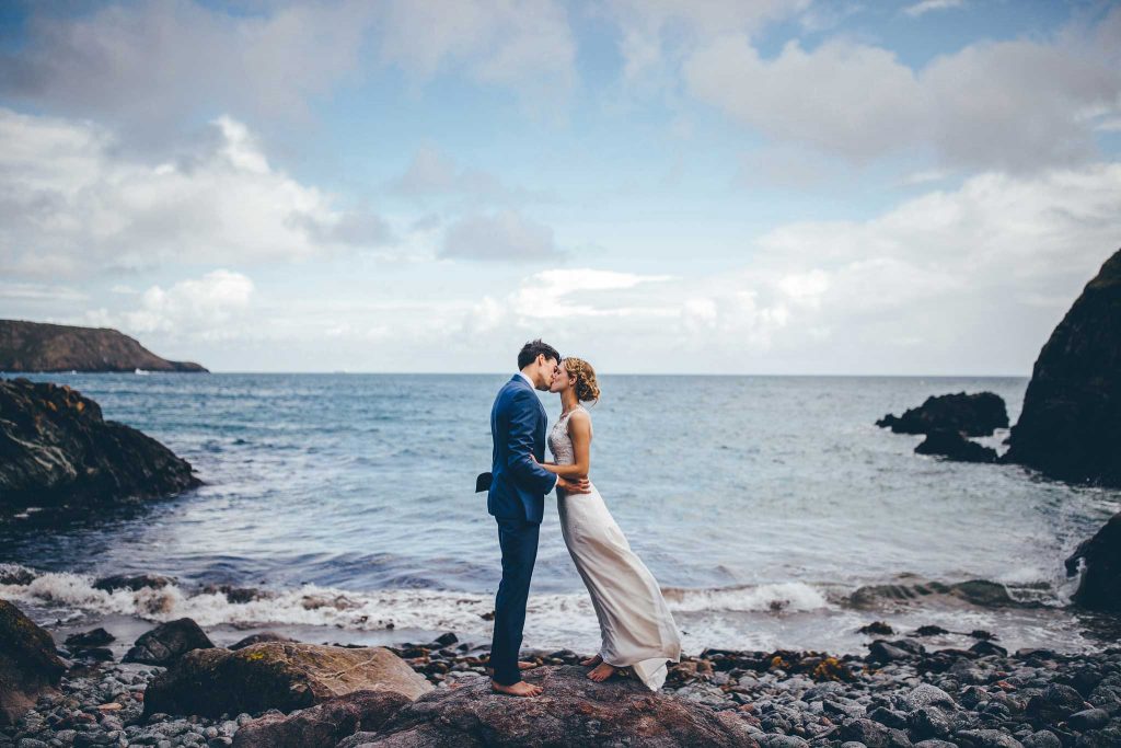 Claire And Neil Cornish Camels Wedding Photographer