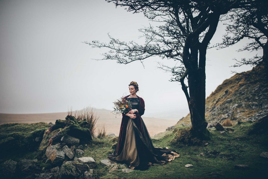 Dartmoor Wedding Wuthering Heights Shoot 13