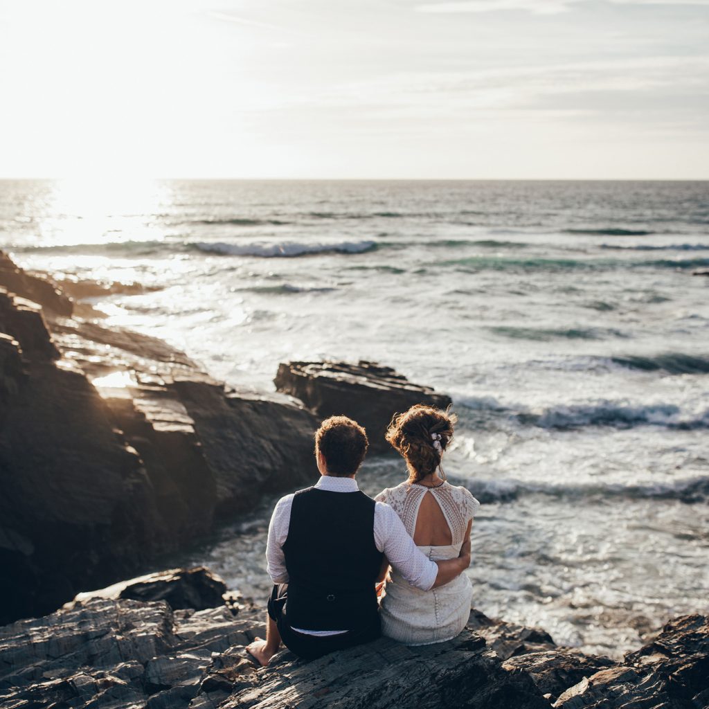 Elopements and Intimate Weddings in Cornwall.